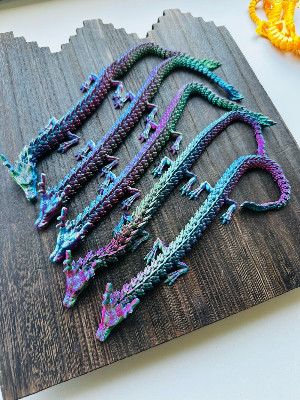 3D Iridescent Dragon you are purchasing 1 not all 5